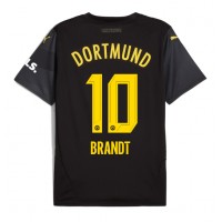 Borussia Dortmund Julian Brandt #10 Vonkajší futbalový dres 2024-25 Krátky Rukáv